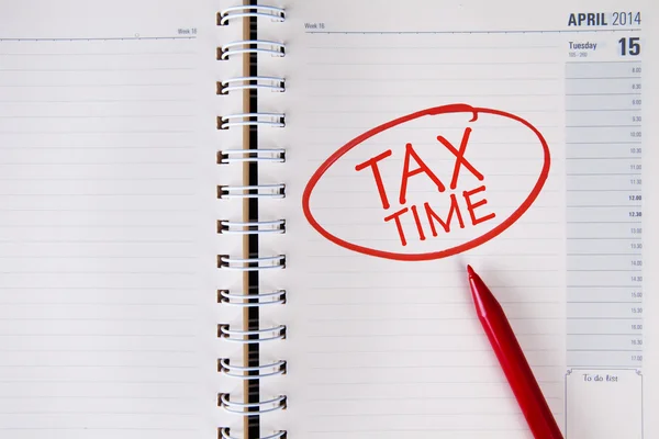 Tax Time — Stock Photo, Image