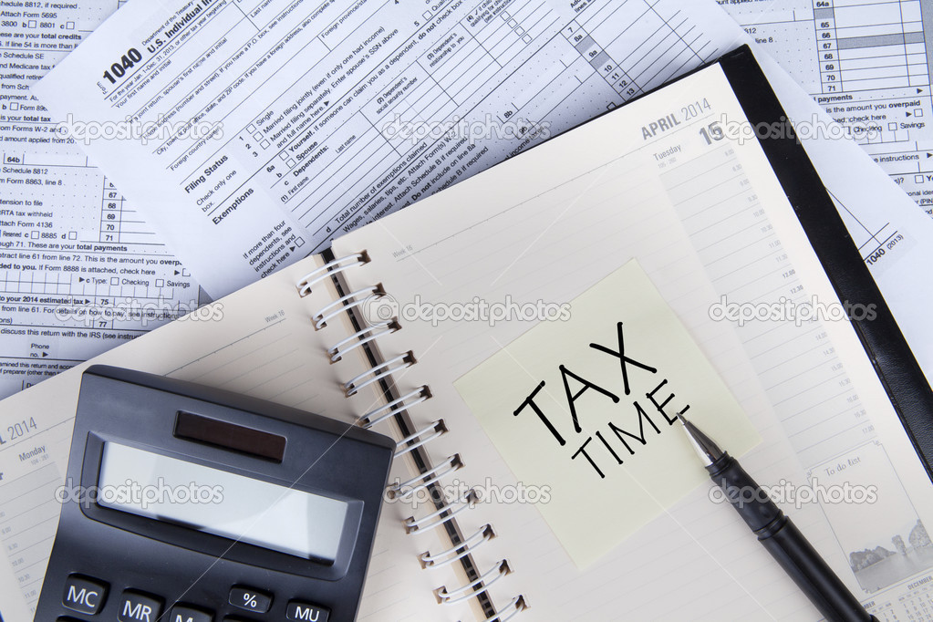 Tax time written on the agenda