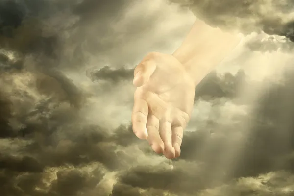 Gottes Hand — Stockfoto