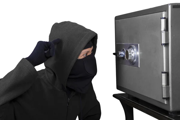 Confused thief — Stock Photo, Image