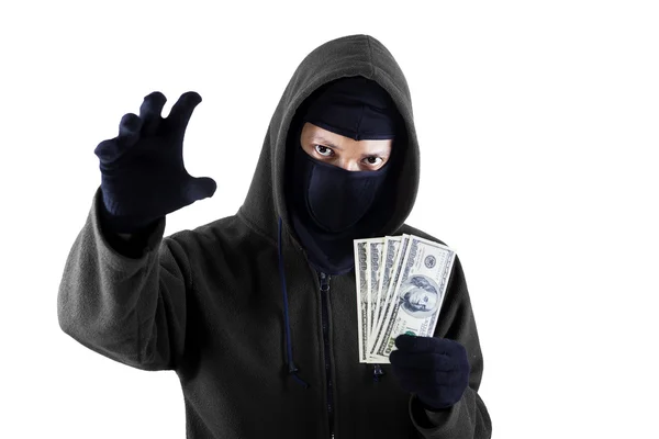 A threat of thief — Stock Photo, Image