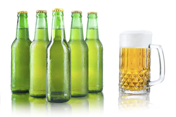 Freshness of beer — Stock Photo, Image