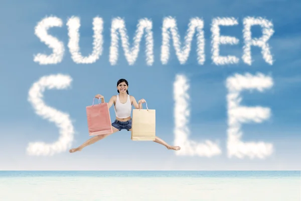 Conceito de venda especial verão 1 — Fotografia de Stock
