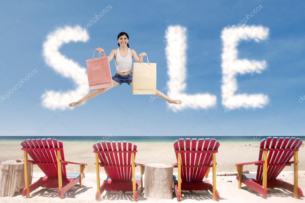Advertising sale clouds