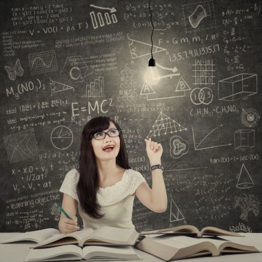 kız öğrenci parlak ilham 1 Başlarken