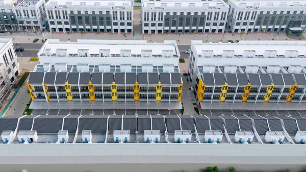 Beautiful Aerial View Shop Houses Complex Kelapa Gading Jakarta Indonesia — Stockfoto