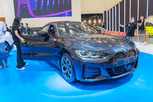 Tangerang Indonesia August 2022 New Bmw Electric Car Showcased Event — ストック写真