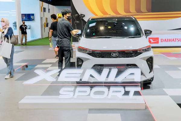 Tangerang Indonesien August 2022 Neuer Daihatsu Xenia Sportwagen Auf Der — Stockfoto