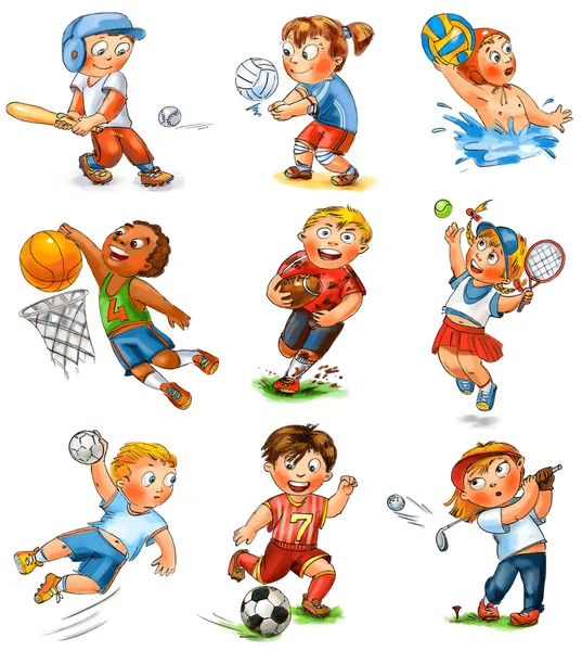 Child participation in sports — Stock Photo, Image