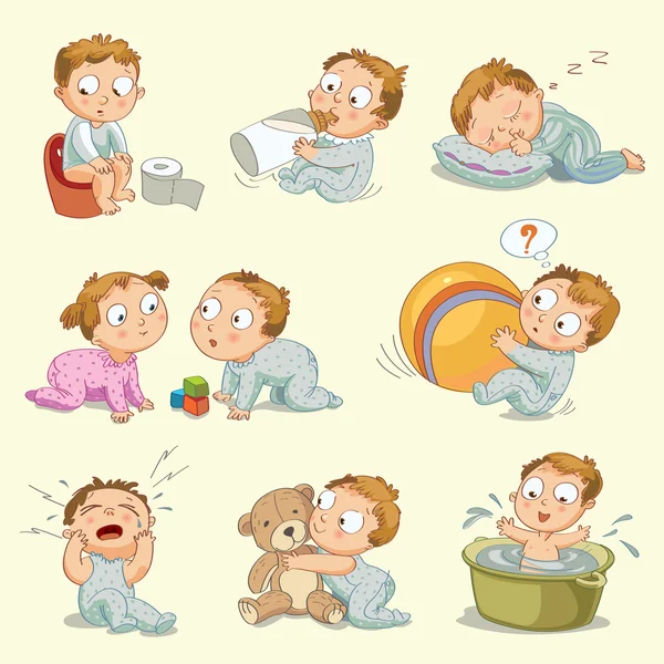 Newborn Stock Vector