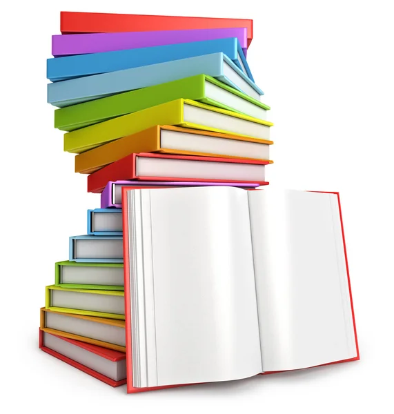 Pile of books — Stock Photo, Image