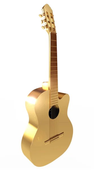 Acoustic Guitar Side — Stock Photo, Image