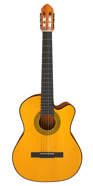 Acoustic Guitar Side — Stock Photo, Image