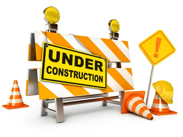 Under construction — Stock Photo, Image