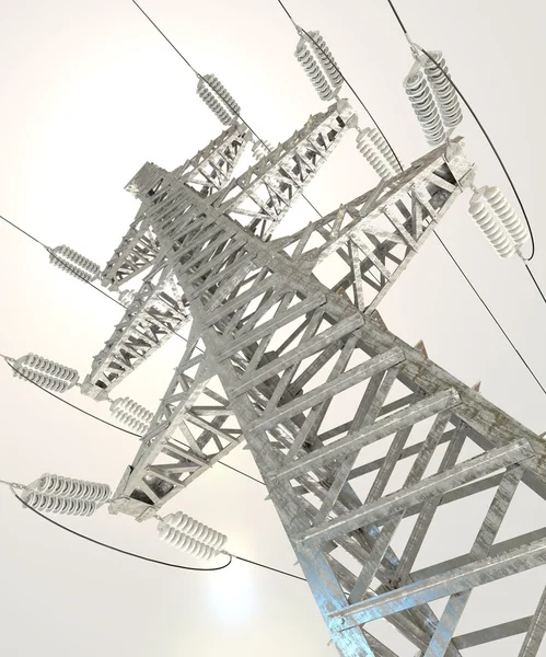 Power Transmission Line — Stock Photo, Image