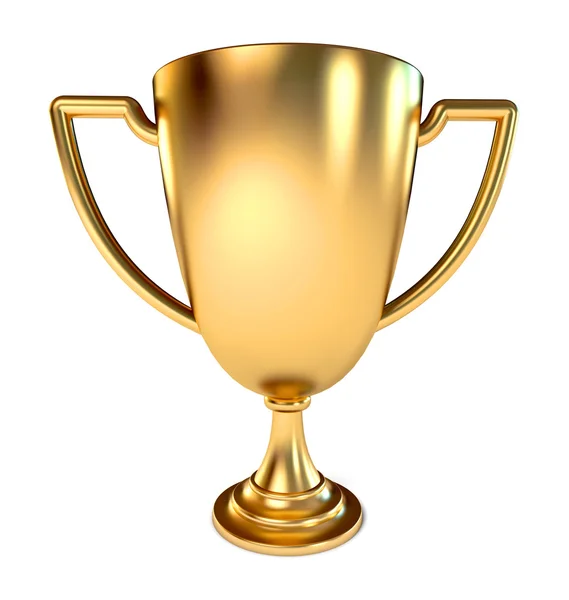 Gold Trophy Cup — Stock Photo, Image