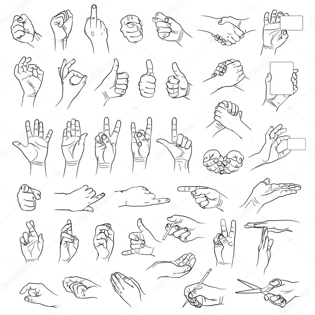 Hands in different interpretations