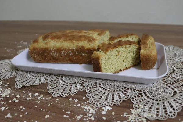 Foto Saludable Pan Avena Fitness — Foto de Stock