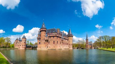 Haar Utrecht Kalesi, Hollanda 'nın Kasteel de Haar Kalesi manzarası Utrecht Hollanda' da yer almaktadır.