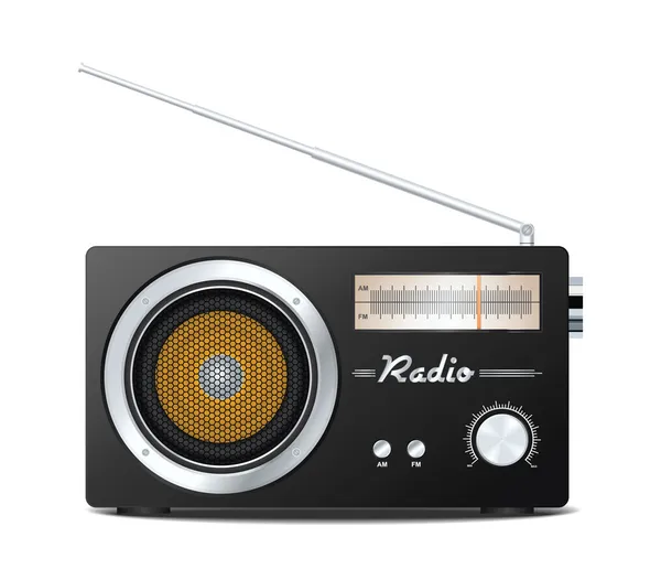 Retro radyo — Stok Vektör