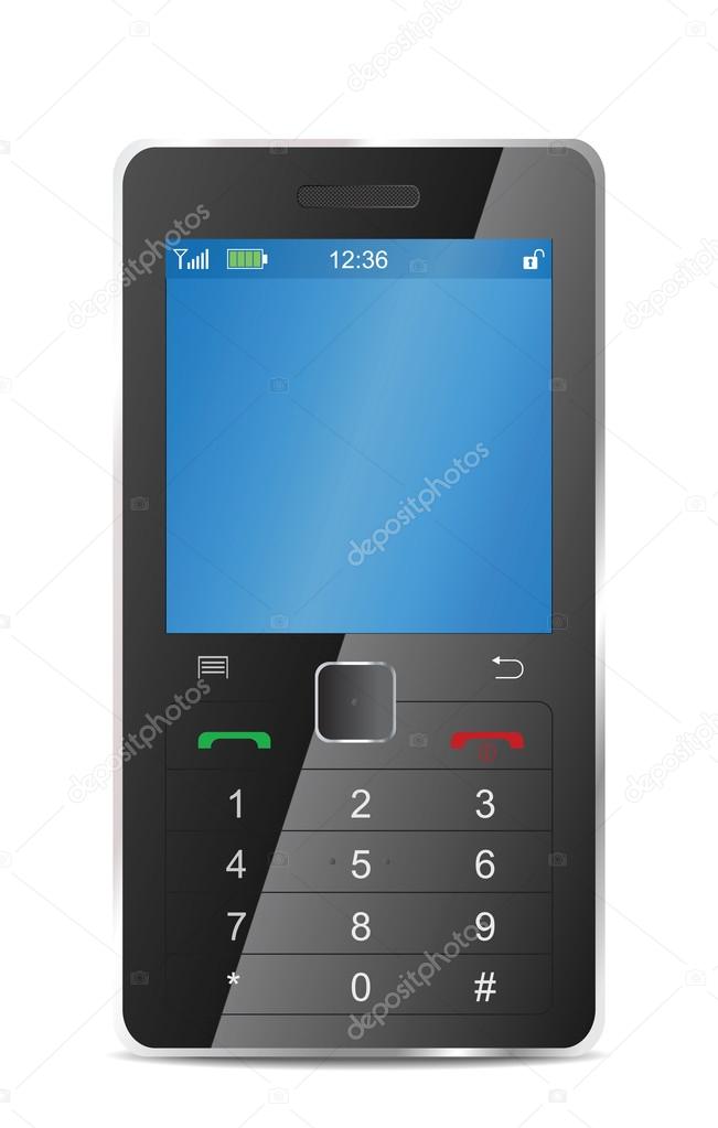 Realistic mobile phone