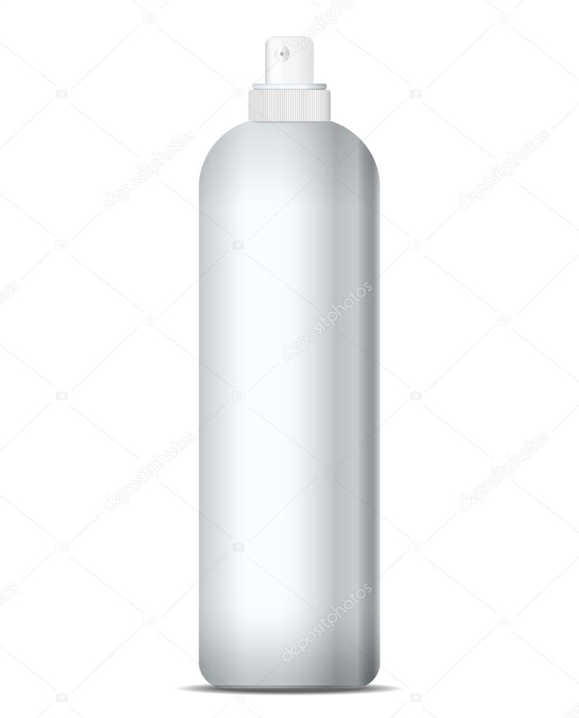 Deodorant Spray Gray Can Bottle
