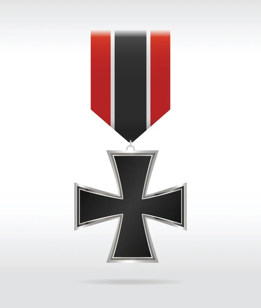 Iron cross war medal — Stock Vector