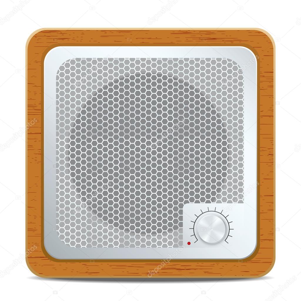 Square speaker icon