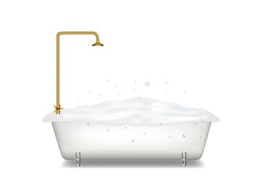 banyo sabunu ile
