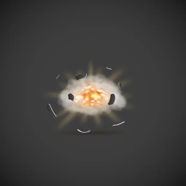 Explosión — Vector de stock