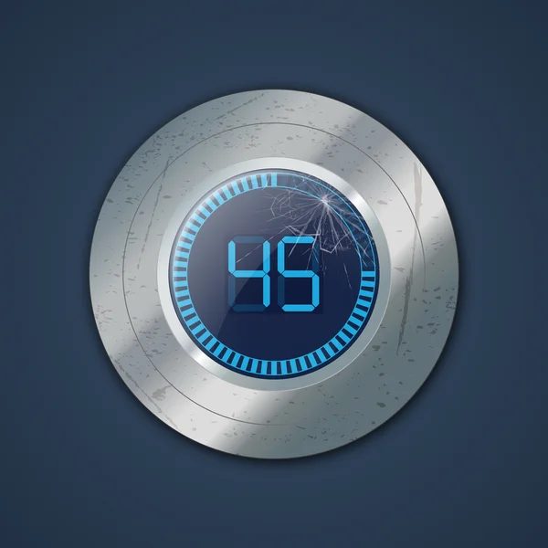 Digitale timer — Stockvector