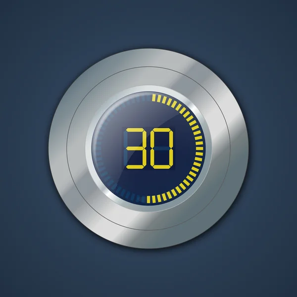 Digitale timer — Stockvector