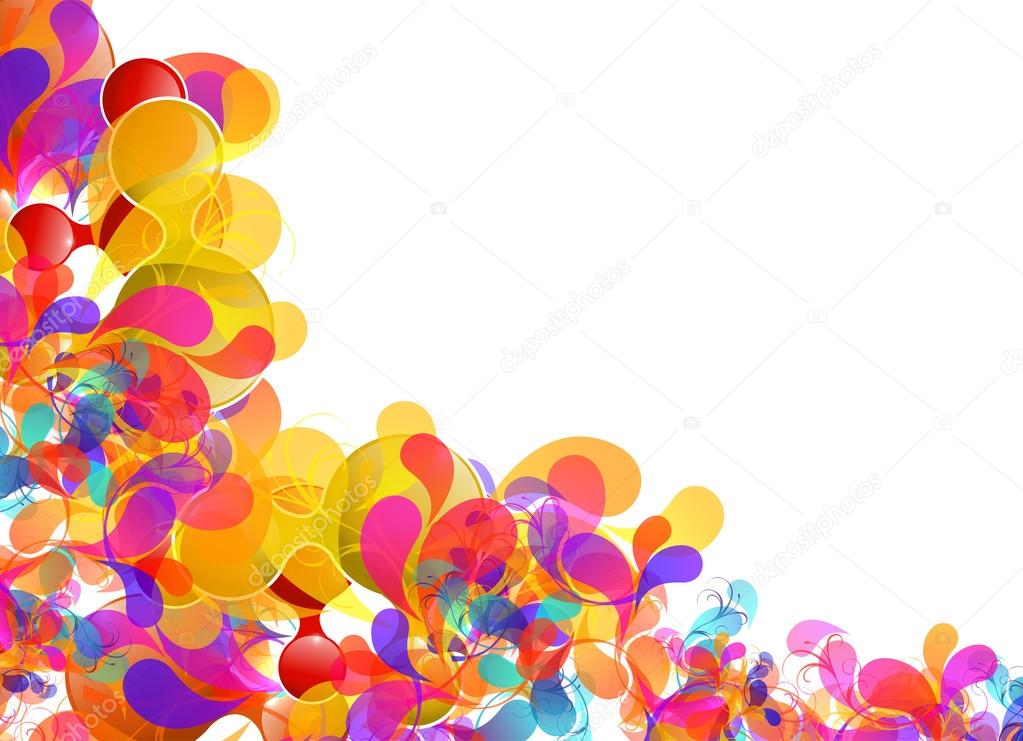 Abstract colorful design