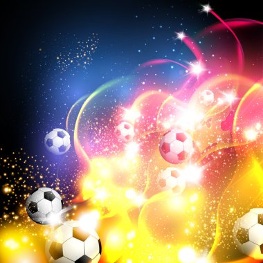 Futbol sanat arka plan
