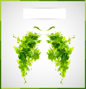 doğa yaprak illüstrasyon