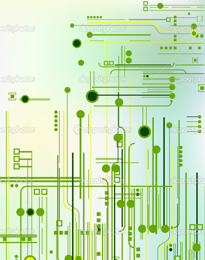 Abstract technology vector background, you can easy editable