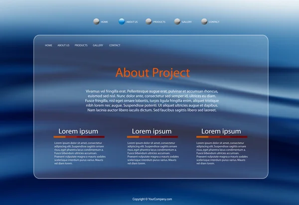 Web サイトの web デザインの背景 — ストックベクタ