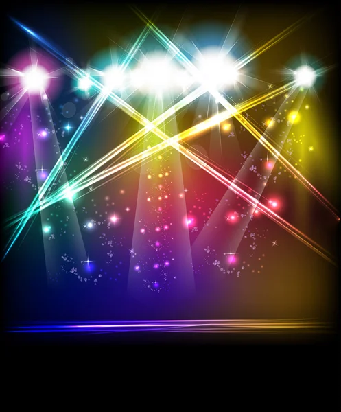 EPS10 Vector Stage Lights — Stock Vector