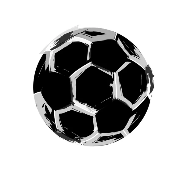 Skizze Fußball-Vektor — Stockvektor