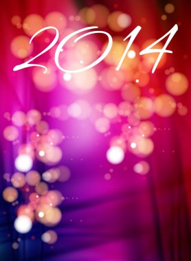 mutlu yeni yıl 2014 tatil arka plan