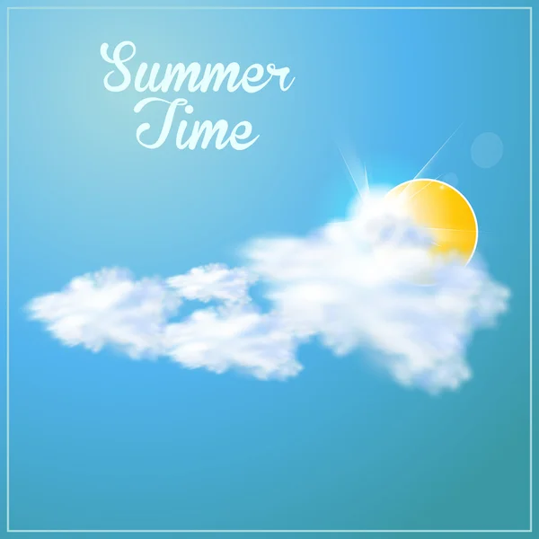 Summer paper background — Stock Vector