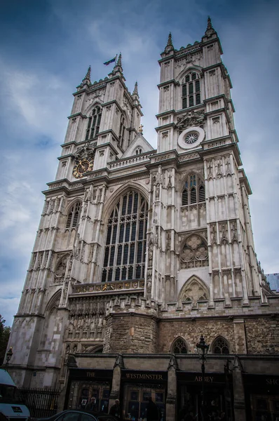 Frente da Abadia de Westminster — Fotografia de Stock