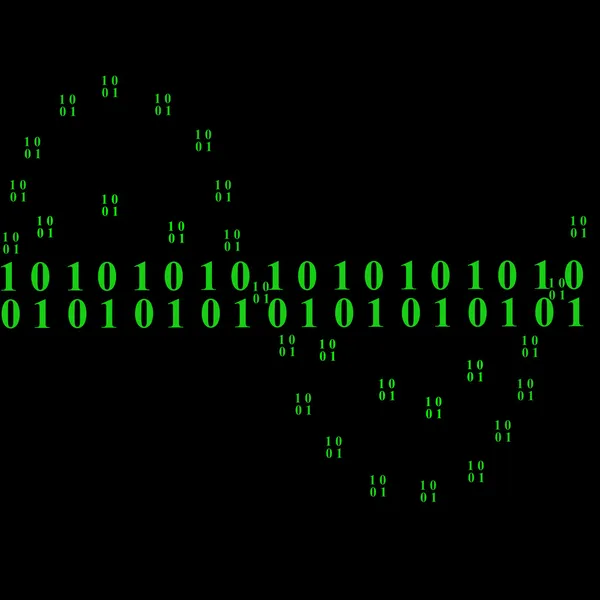 Binary code — Stock Photo, Image