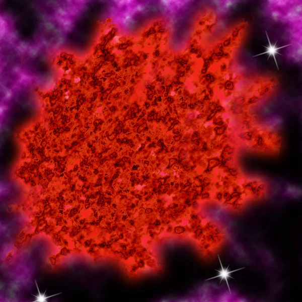 Supernova explosion — Zdjęcie stockowe