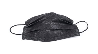 Corona virüs koruma maskesi beyazda izole edildi