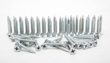 Somun ve civata üst görünümünde arka planı olarak alınan