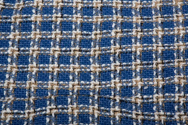 Textura Pedaço Tecido Têxtil — Fotografia de Stock