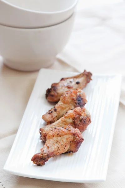 Jerk chicken wings - Västindien stil — Stockfoto