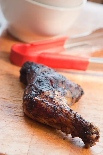 Jerk Chicken Leg — Stock Photo, Image