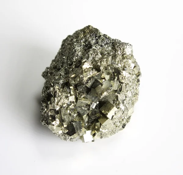 Paterrn mineral pirita — Fotografia de Stock